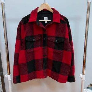CORE Life Buffalo Plaid Jacket/Sweater - Size M
